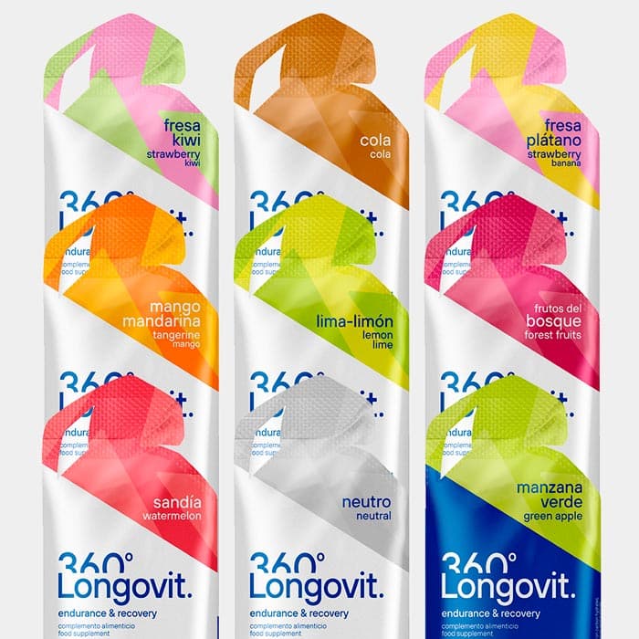 Tasting Pack de Longovit 360 Gel 30CHO