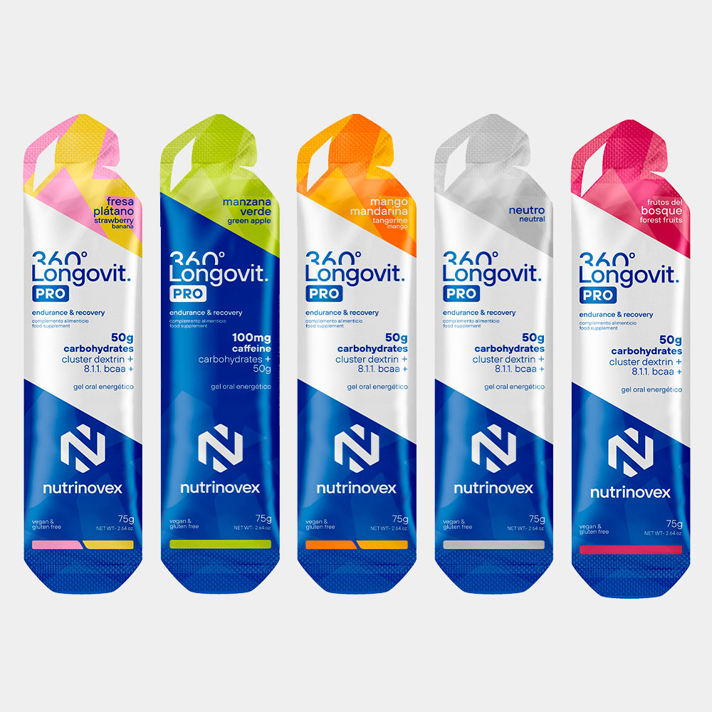 Tasting Pack de Longovit 360 Gel PRO 50CHO