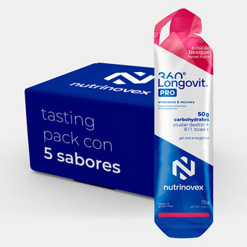 Tasting Pack de Longovit 360 Gel PRO 50CHO