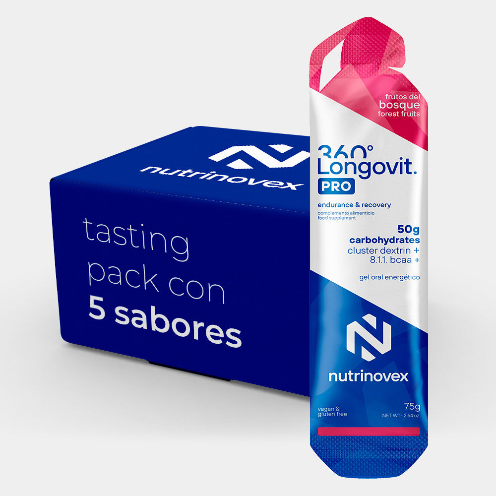 Pacote de degustação de Longovit 360 Gel PRO 50CHO