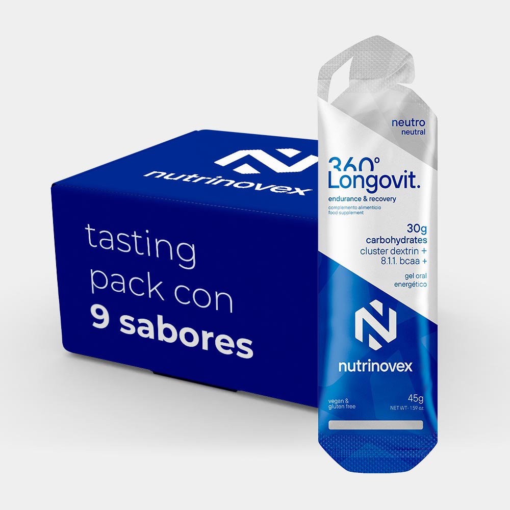 Tasting Pack de Longovit 360 Gel 30CHO